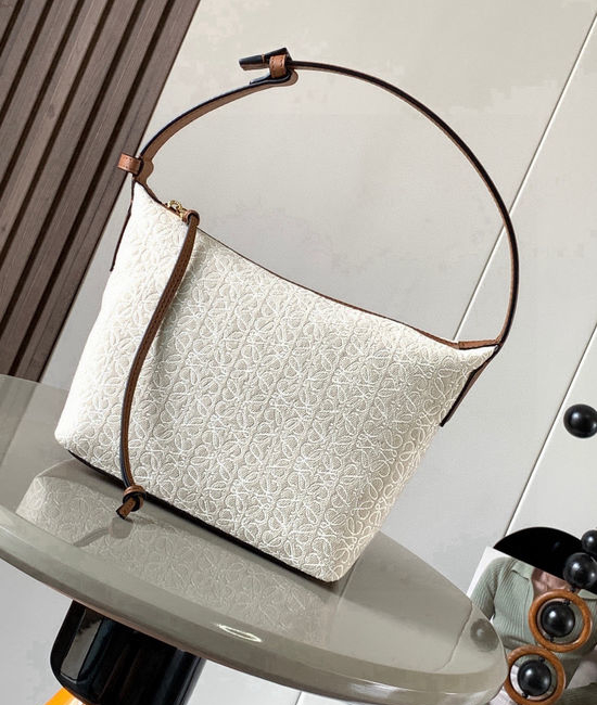 Loewe Cubi Anagram Jacquard Shoulder Bag 9007