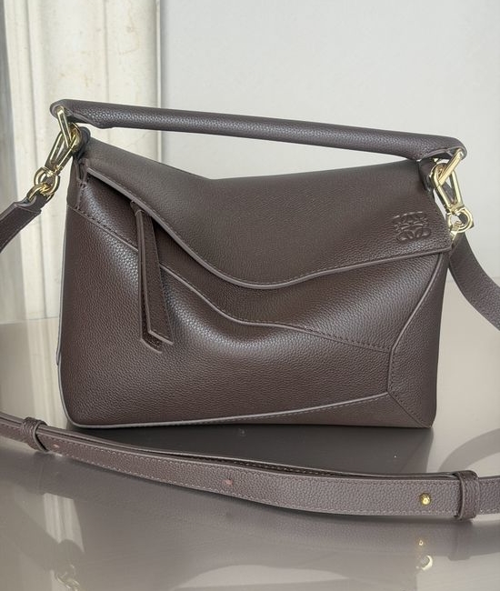 Loewe Puzzle Small Grained Leather Handbag