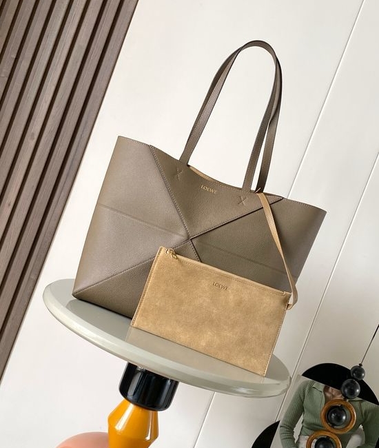 Loewe Puzzle Fold Soft Grained Leather Bag 9104
