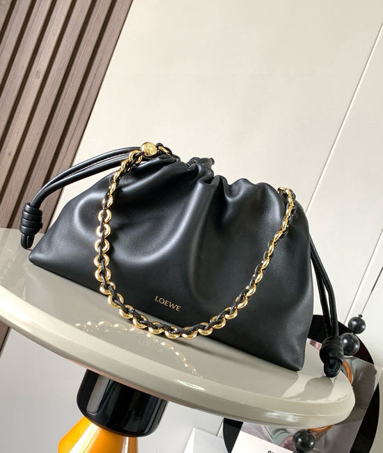 Loewe Flamenco Purse Nappa Leather Clutch 9057