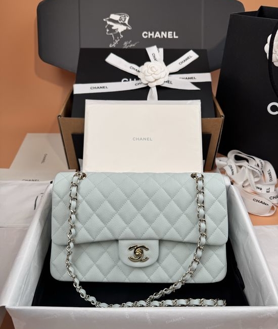 Chanel 1080 Series Top Upgrade Light Blue Leather 1112