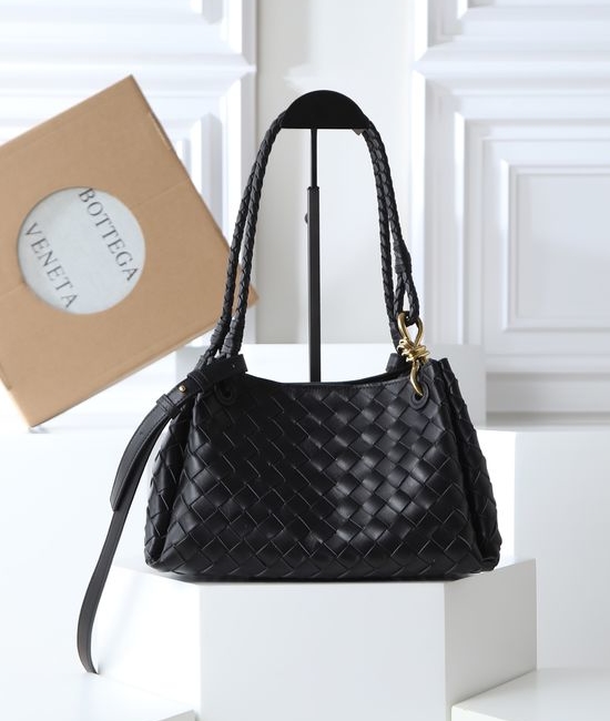 Bottega Veneta BV Intrecciato Woven Leather Shoulder Bag 835921