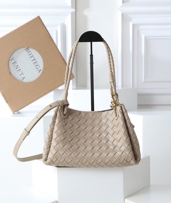 Bottega Veneta BV Intrecciato Woven Leather Shoulder Bag 835921