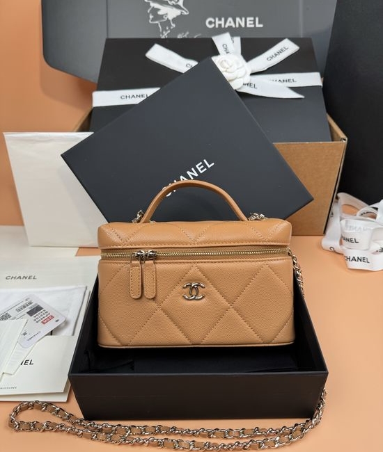 Chanel Vanity Bag Quilted Calfskin AP4936
