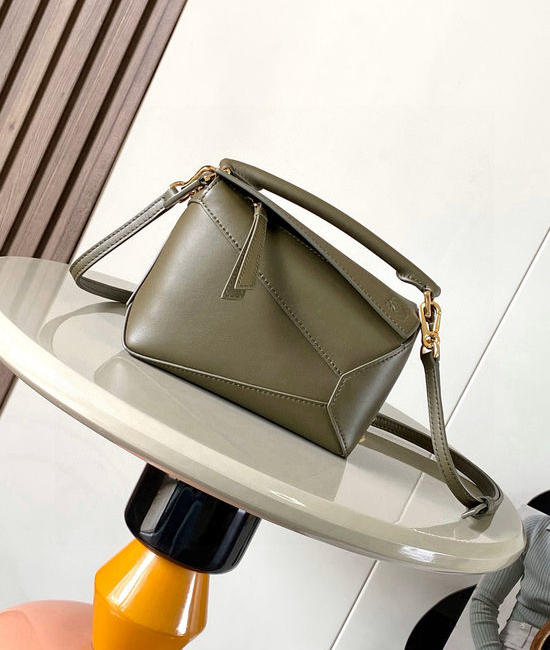 Loewe Puzzle Mini Leather Handbag 9310