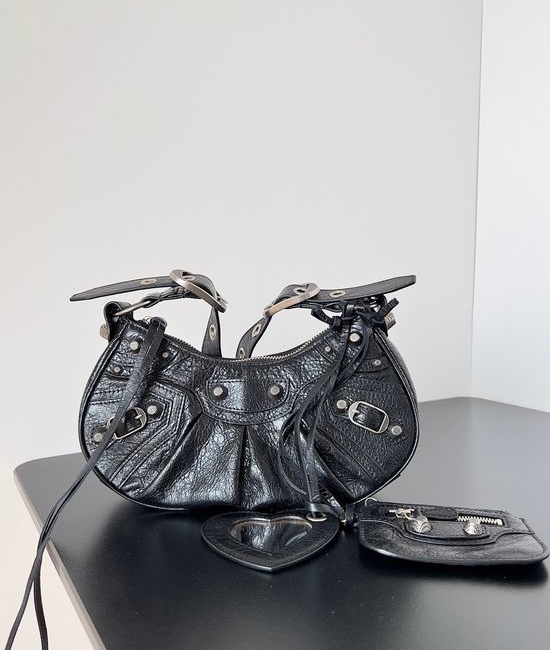 Balenciaga Le Cagole Half-moon Shoulder Bag 59005