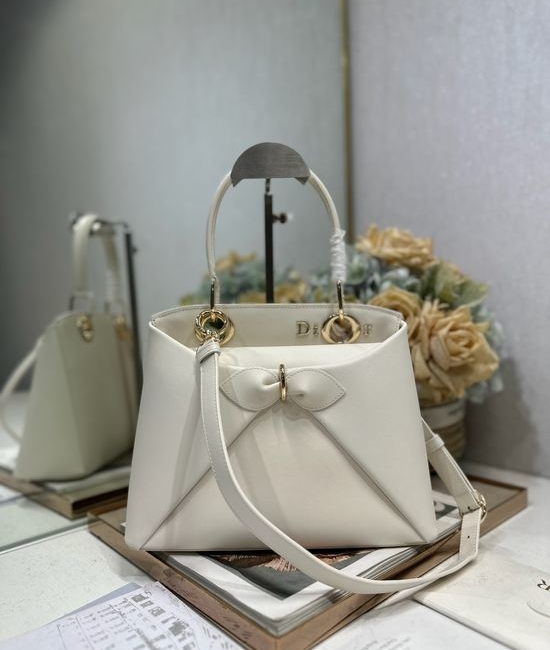Christian Dior CD Bow Handbag 0737