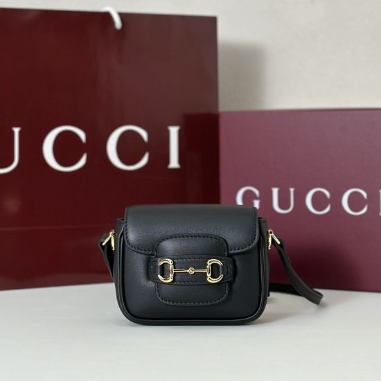 Gucci Black Leather Handbag 851620