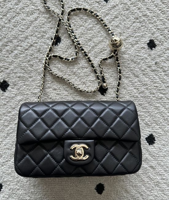 Chanel Classic Lambskin Shoulder Bag AS1787