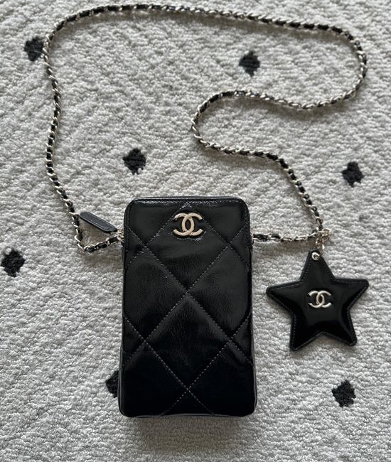 Chanel 520 Classic Genuine Leather Card Holder AP4877
