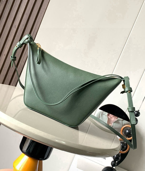 Loewe Hammock Hobo Versatile Handbag 9023 Vintage Green