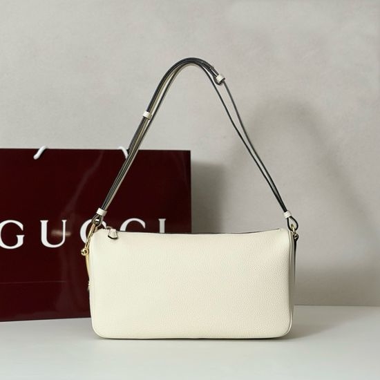 Gucci Large Bag Off-White Leather 860787