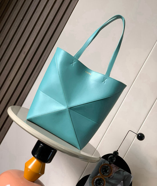 Loewe Puzzle Fold Tote Leather Bag 9029