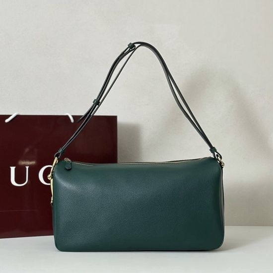 Gucci Large Bag Original Leather Green 862530