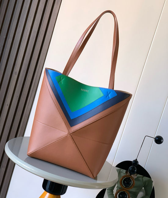 Loewe Puzzle Fold Nappa Leather Handbag 9103