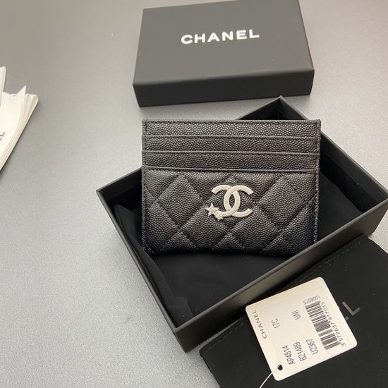 Chanel 25b Series Star Logo Card Holder AP4814