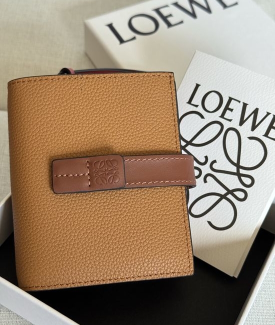 Loewe Soft Grain Leather Tote Wallet 12142