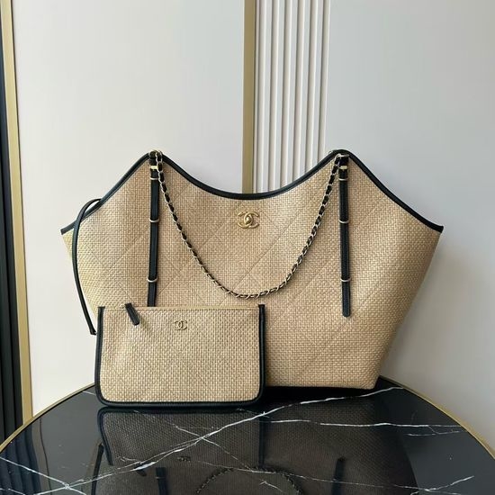 Chanel Maxi Hobo Tote Shopping Bag AS5463