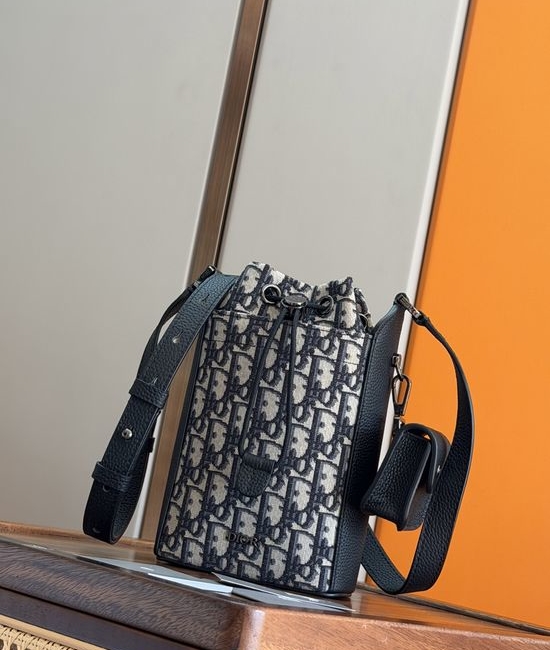 Christian Dior CD Bucket Bag with Detachable Pouch 93941