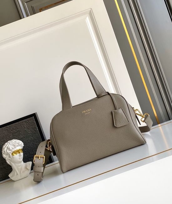 Prada Grain Leather Top Handle Bag 1BB149