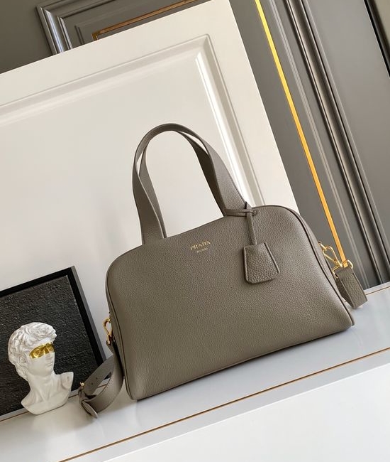 Prada Grain Leather Top Handle Bag 1BB148