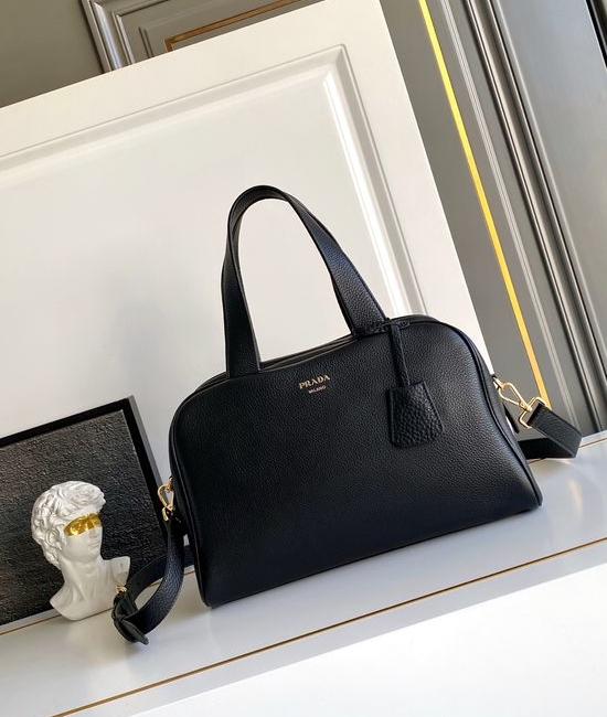 Prada Grain Leather Top Handle Bag 1BB148