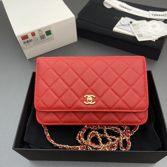 Chanel Caviar Leather Shoulder Bag AP4441