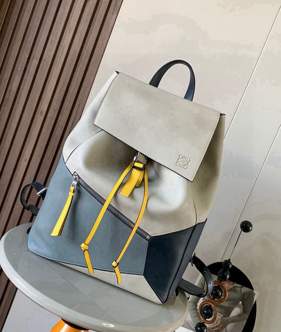 Loewe Puzzle Grain Leather Backpack 9031