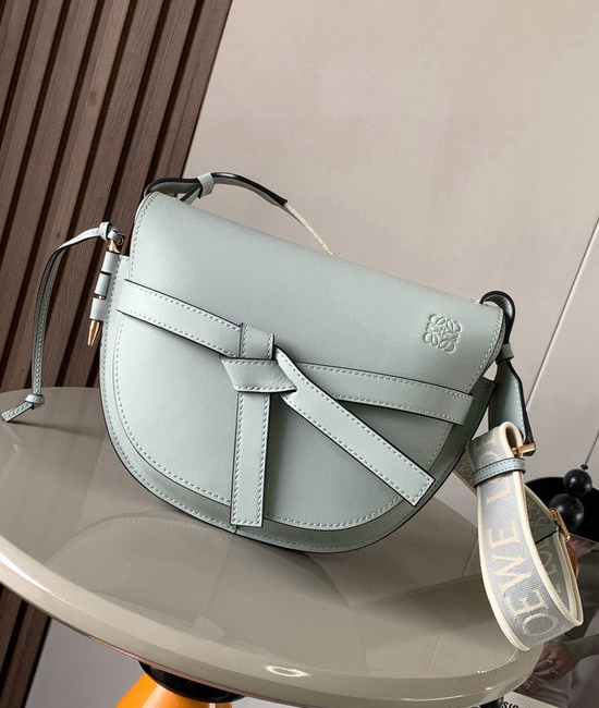 Loewe Gate Duel Leather Saddle Bag 9004