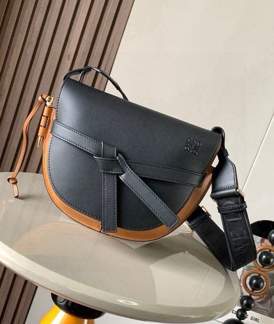 Loewe Gate Duel Leather Handbag 3325
