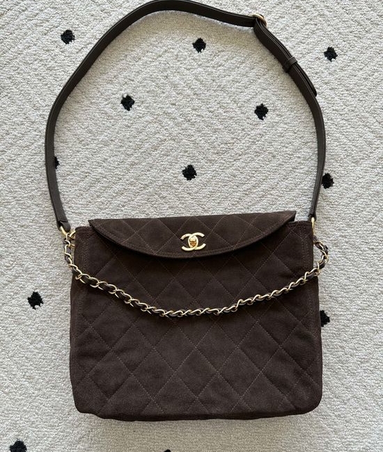 Chanel Original Quality Handbag with Suede Leather AS5886