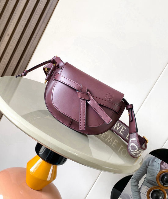 Loewe Gate Duel Leather Saddle Bag 9003