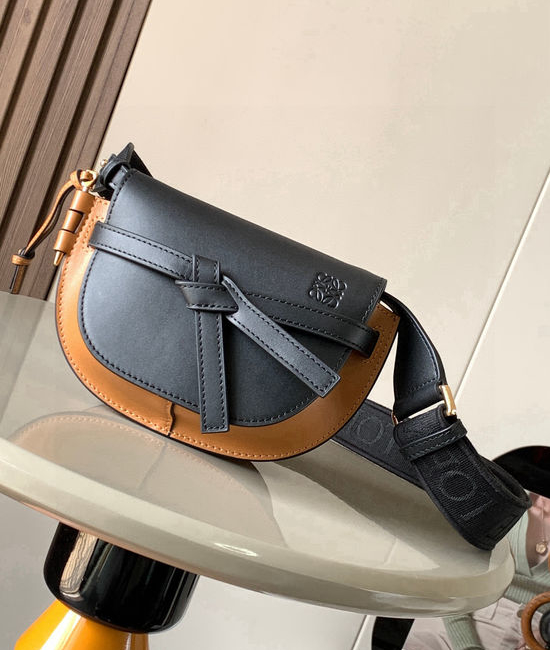 Loewe Gate Duel Mini Leather Saddle Bag 9003