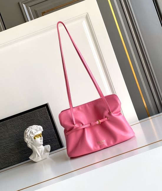 Prada Cloud Shoulder Bag Soft Leather 1BG586