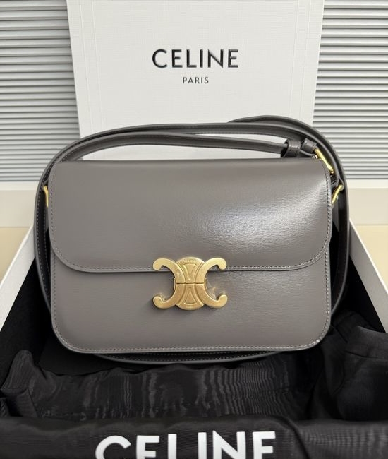 Celine Triomphe Classic Cowhide Leather Bag 187366