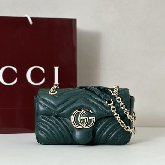 Gucci Dark Green Large Crossbody Bag 837280