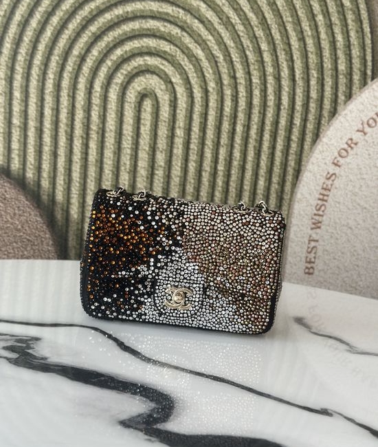 Chanel Classic Flap Full Diamond Bag 9921
