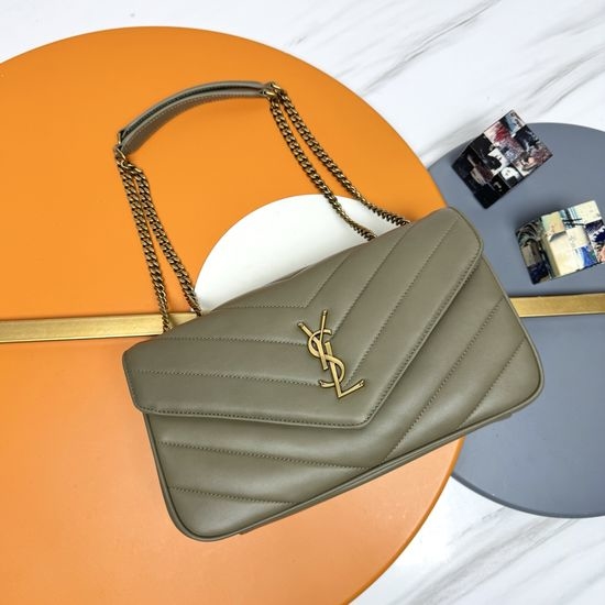 Yves Saint Laurent YSL LouLou Medium Leather Bag 801439