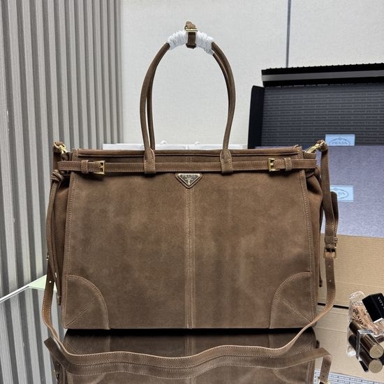 Prada LusSolf Matte Leather Tote Bag 1BA439