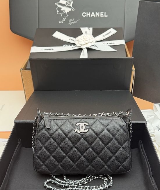 Chanel Star Mahjong Caviar Calfskin Bag AP4855