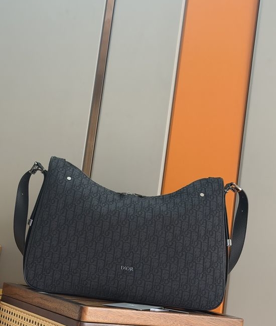 Christian Dior CD Slider Oblique Print Shoulder Bag 93945