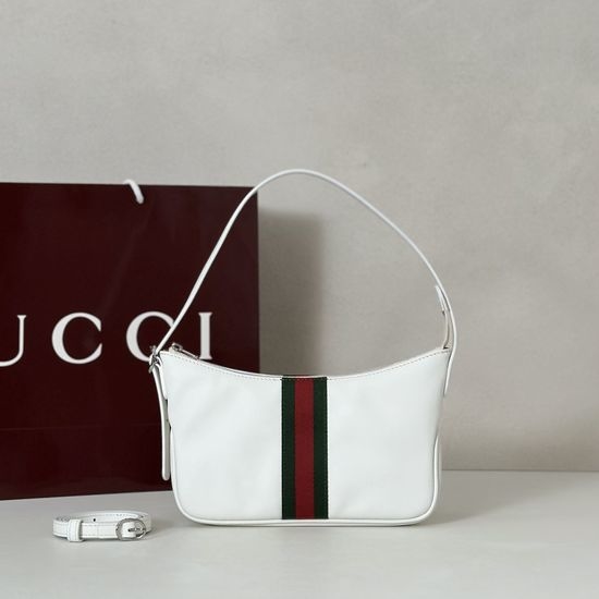 Gucci Off-white Leather Handbag 863406