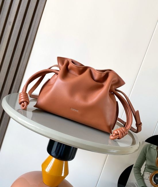 Loewe Flamenco Soft Leather Clutch Bag 9044