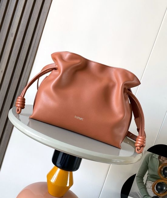 Loewe Flamenco Nappa Leather Clutch Bag 9043