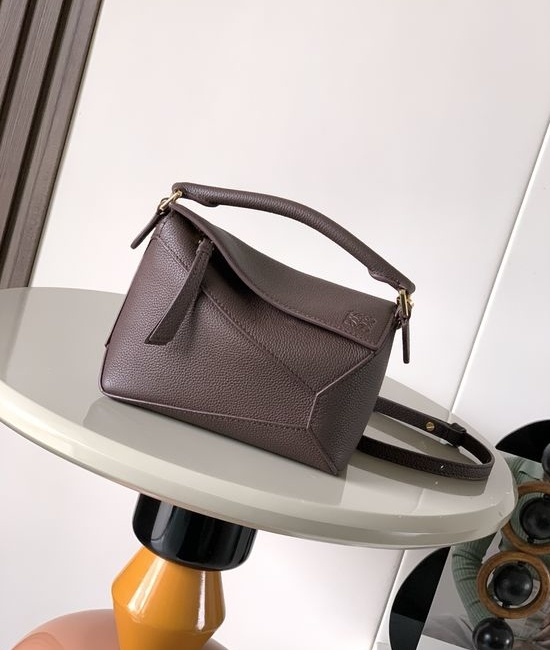 Loewe Puzzle Mini Leather Handbag 9310 8003