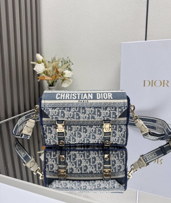 Christian Dior CD Light Blue Messenger Bag