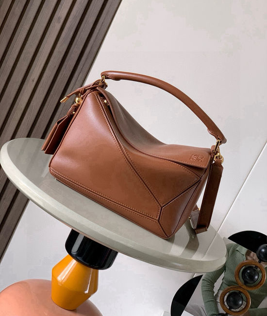 Loewe Puzzle Featherlight Nappa Leather Handbag 9096