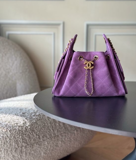 Chanel Multi-pocket Hobo Shoulder Bag AS5631