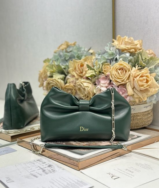 Christian Dior CD LAMBSKIN Chain Bag 0714