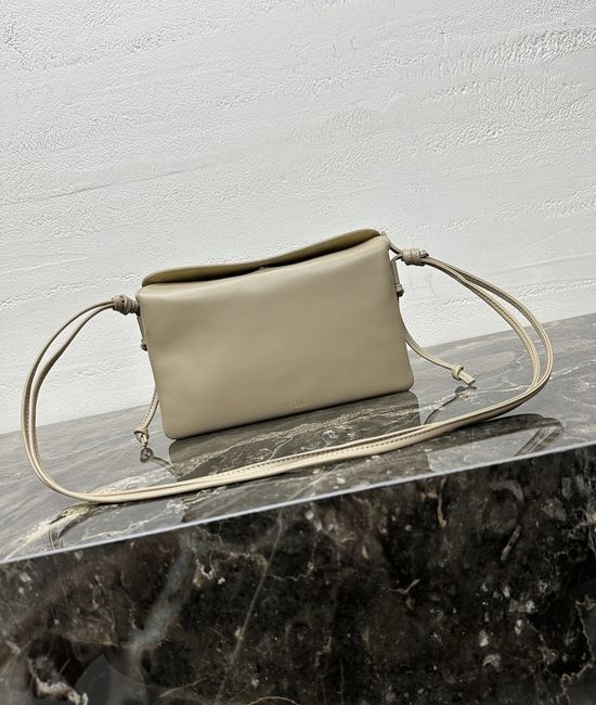 Celine TRIO FLAP Lambskin Leather Crossbody Bag 10P862
